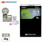 naxマルチエコ(3:1)GLクリヤー 4kgセット/日本ペイント クリヤー 塗料