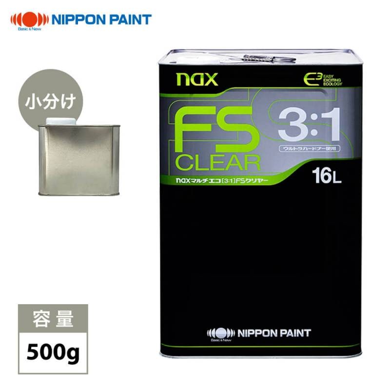 マルチエコ(3:1)FSクリヤー 500g/日本ペイント クリヤー 塗料