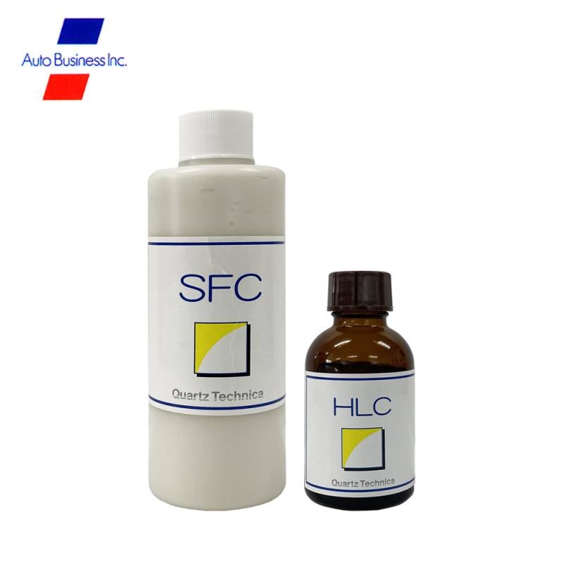SFCヘッドライトクリーナー・HLCヘッドライトコーティング セット　/　黄ばみ 汚れ 除去 光沢 業務用 オートビジネス