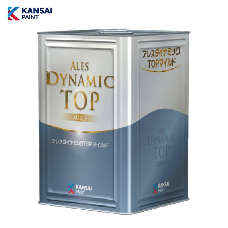 関西ペイント アレスダイナミックTOPマイルド KP標準色/白 つやあり 15kg【メーカー直送便/代引不可】外壁用 塗料