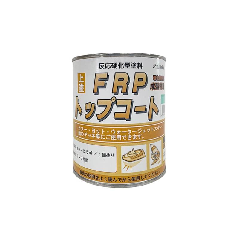 FRPトップコート ライトグリーン 1kg / アウトレット 訳あり 液垂れ 液漏れ 在庫限り ニットク 日本特殊塗料 FRP防水用 屋上