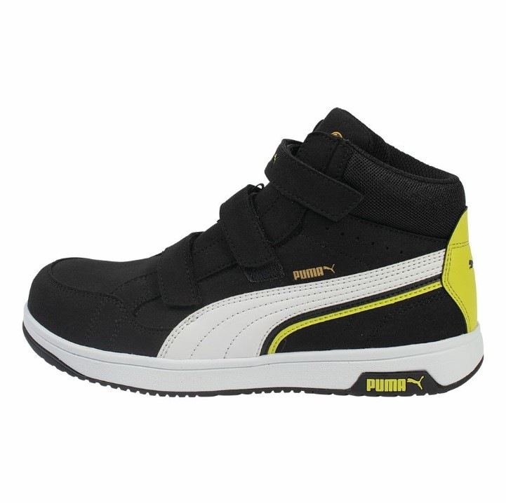 PUMA SAFETY(63.205)PUMA SAFETY 63.205 エアツイスト2.0 ミッド フック&ループ ネイビー