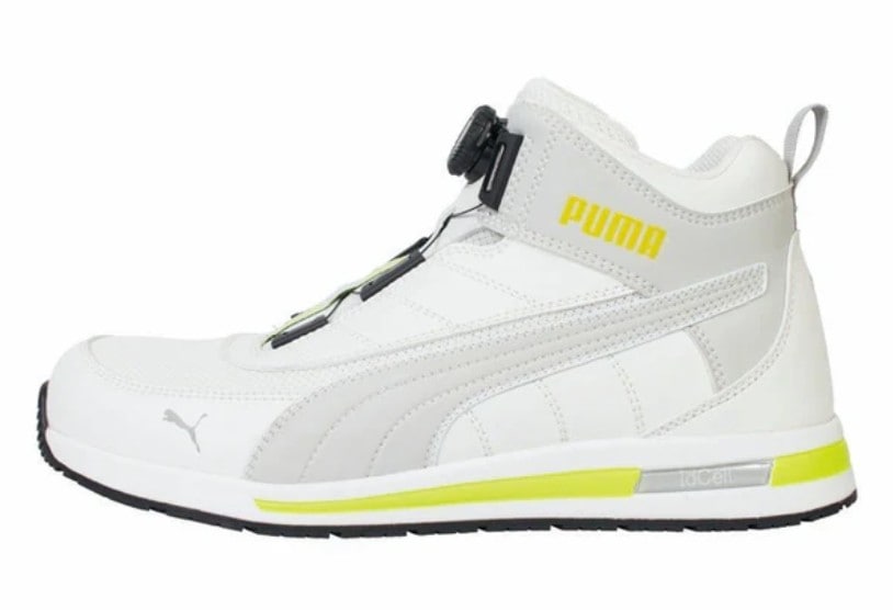 PUMA SAFETY(63.213)PUMA SAFETY 63.213 スイッチバック ディスク・ミッド ホワイト