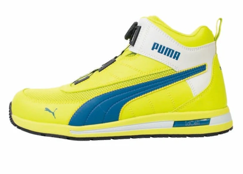 PUMA SAFETY(63.214)PUMA SAFETY 63.214 スイッチバック ディスク・ミッド イエロー