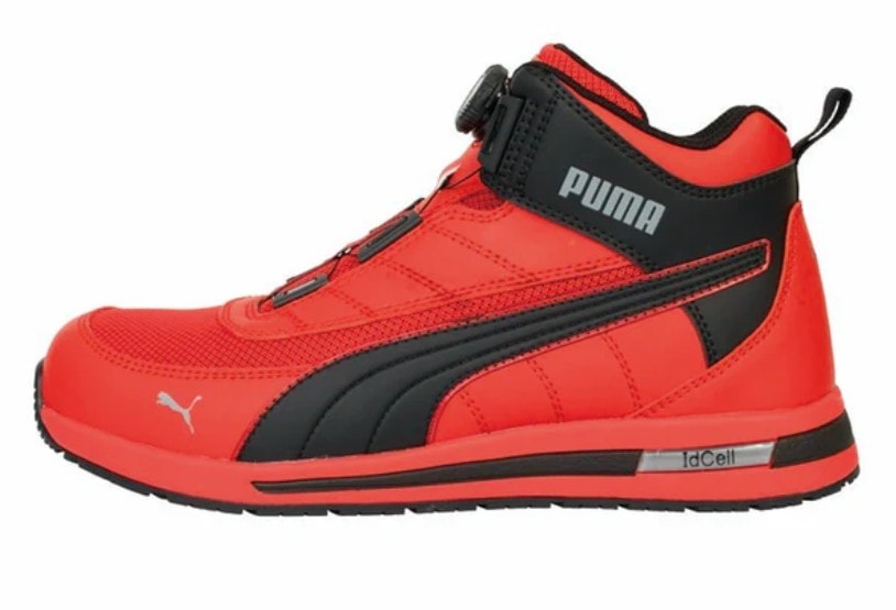 PUMA SAFETY(63.215)PUMA SAFETY 63.215 スイッチバック ディスク・ミッド レッド