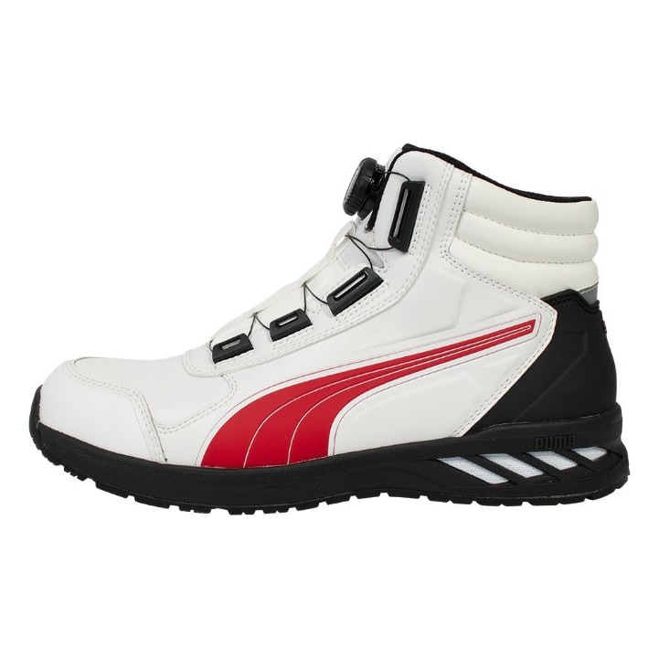 PUMA SAFETY(63.359)PUMA SAFETY 63.359 ライダー2.0 ディスクミッド ホワイト&レッド