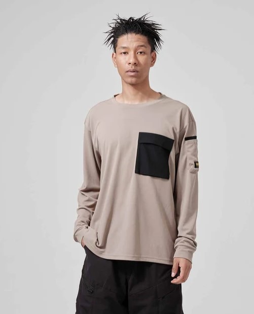 TSデザイン(55351)ニッカーズドライロングスリーブTシャツ