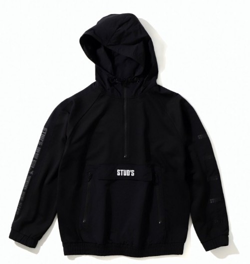 STUD'S(S9514)ハーフジップパーカー