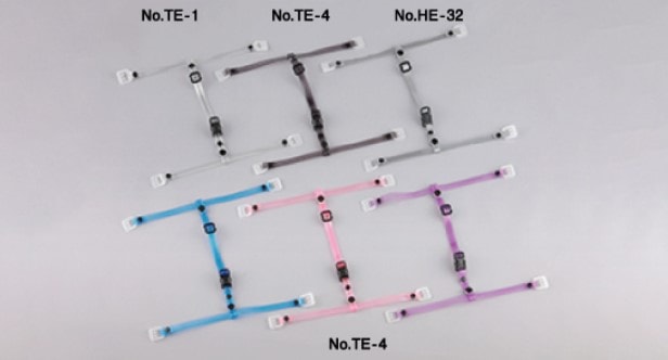 東洋物産工業(No.TE-4)ビニール製ワンタッチ式アゴヒモ一式