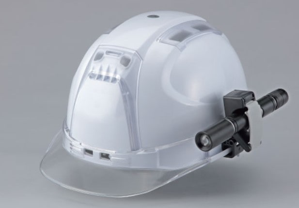 東洋物産工業(No.46-OK)ヘルメット取付用ペンライトホルダー(650)