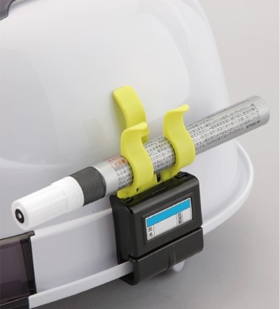 東洋物産工業(No.73L-OK)ヘルメット取付用マーカーホルダー（15～16ｍｍ径専用）(250)