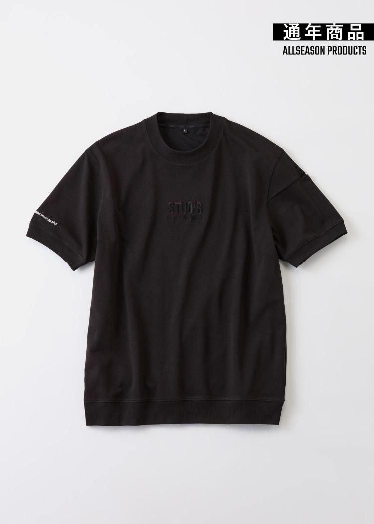 STUD'S(S3553-1)裏ドライメッシュ半袖Tシャツ（胸ポケット無）