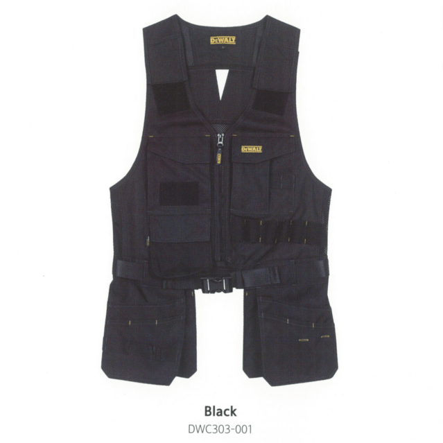 DEWALT(DWC303)Dewalt RENO GILET Black レノ