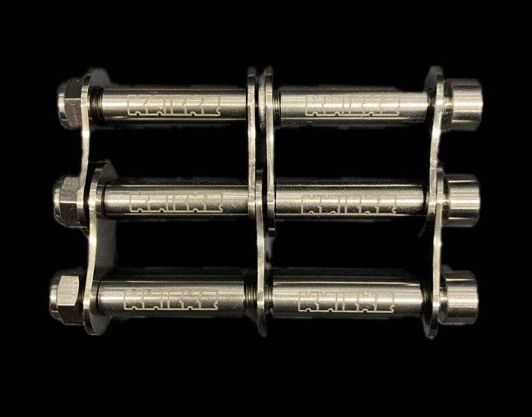 ニックス(TIT-2)チタン製金具一式2連結　