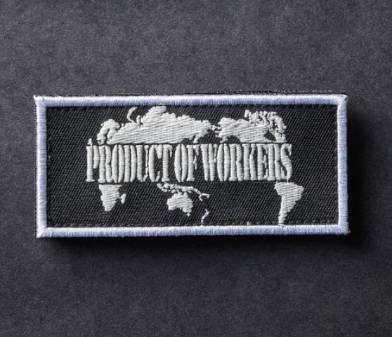 ニックス(W-PWC)PRODUCTロゴ　蓄光ワッペン　