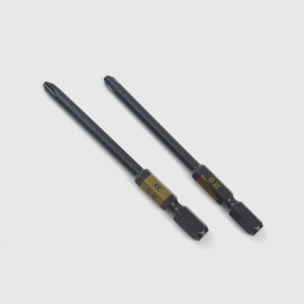 フジ矢(5202D-82-BG) 段付ビット(黒金・2本組)+2×82mm