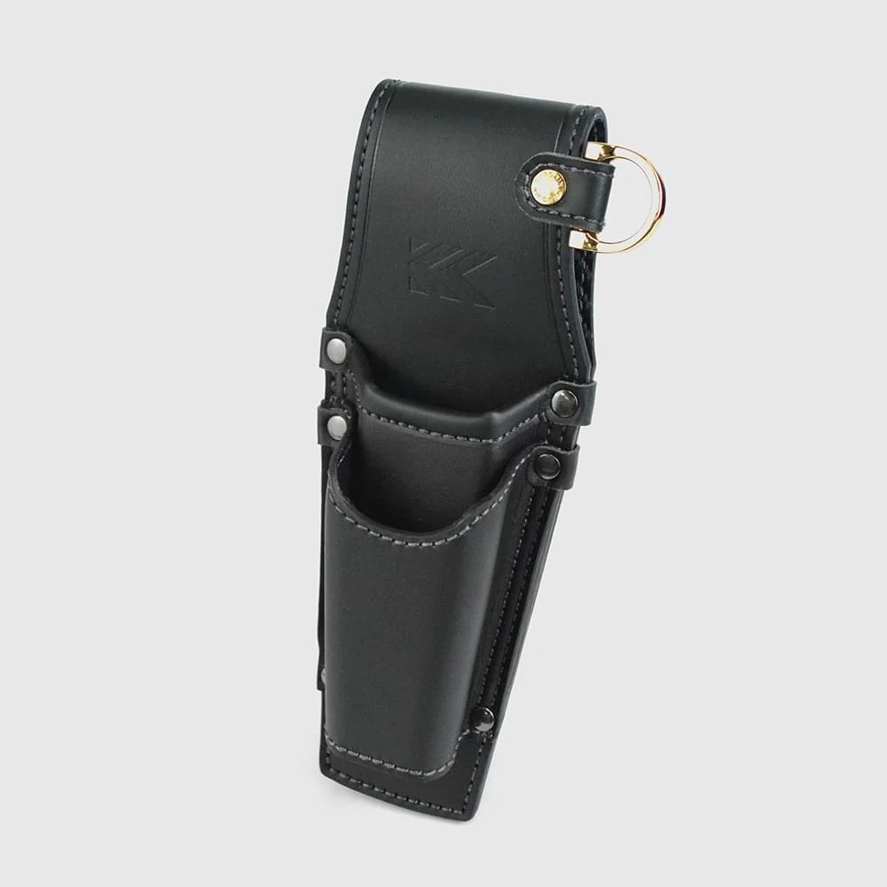 フジ矢(AH-32BG)ニッパ・電ドラホルダー(黒金)LIGHT PU LEATHER SERIES