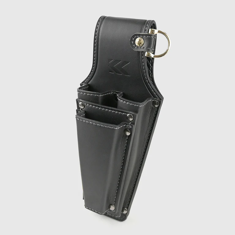 フジ矢(AH-33BG)ドライバー2Pペンチホルダー(黒金)LIGHT PU LEATHER SERIES