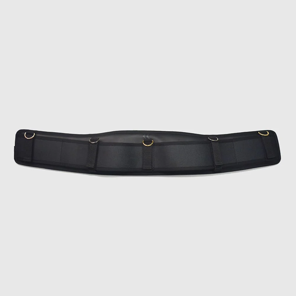 フジ矢(ASB-02LBG)サポートベルトLサイズ（黒金）LIGHT PU LEATHER SERIES