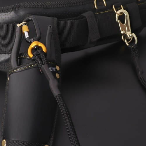 フジ矢(FSC-5BK-SR) ロック付き布製セーフティコード(5kgタイプ・黒)