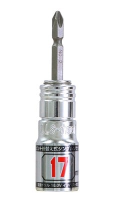S-tool(TS-17S)シングル差替ソケット　　(17mm)
