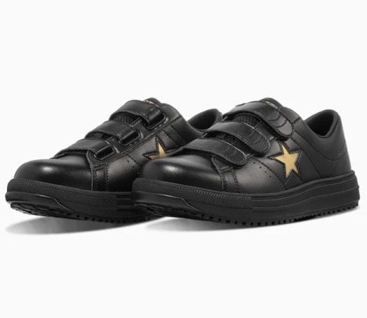 コンバース(33703170-BK/GL)ONE STAR V-3 (限定) BK/GL