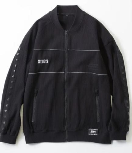STUD'S(S4510)長袖ニットブルゾン
