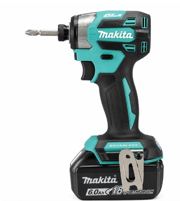 マキタ(TD173DGXTB)充電式インパクトドライバ(限定色) ターコイズブルー バッテリBL1860Bx2本・充電器・ケース付