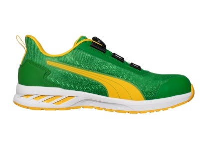 PUMA SAFETY(64.408)PUMA SAFETY 64.408 グライド  ディスク ロー　グリーン
