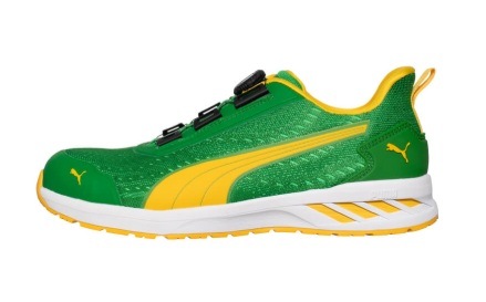 PUMA SAFETY(64.408)PUMA SAFETY 64.408 グライド  ディスク ロー　グリーン