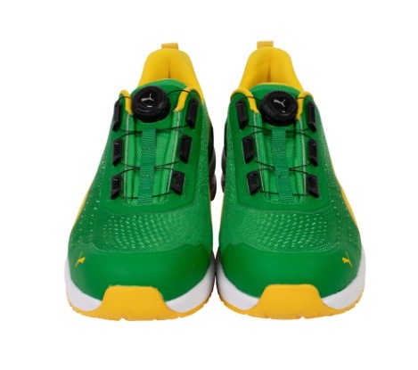 PUMA SAFETY(64.408)PUMA SAFETY 64.408 グライド  ディスク ロー　グリーン
