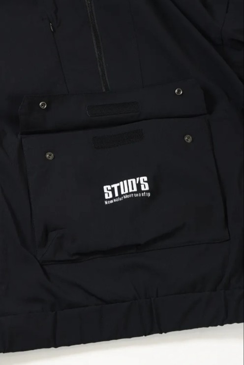 STUD'S(S7220)CORDURA ストレッチハーフジップブルゾン