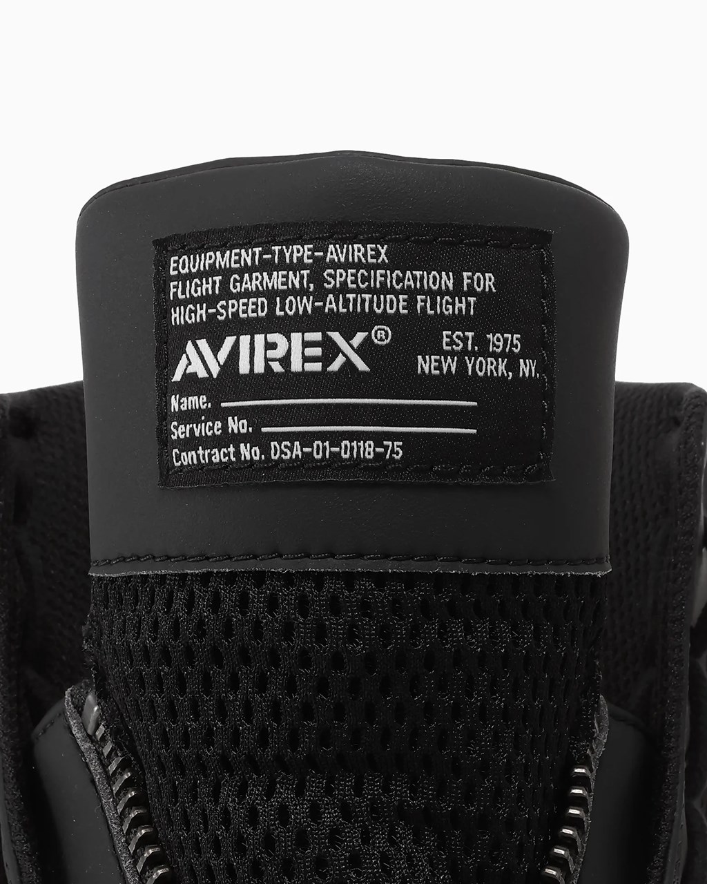 コンバース(33702770)ALL STAR PS Ⅱ CENTERZIP HI/AVIREX(限定) ブラック