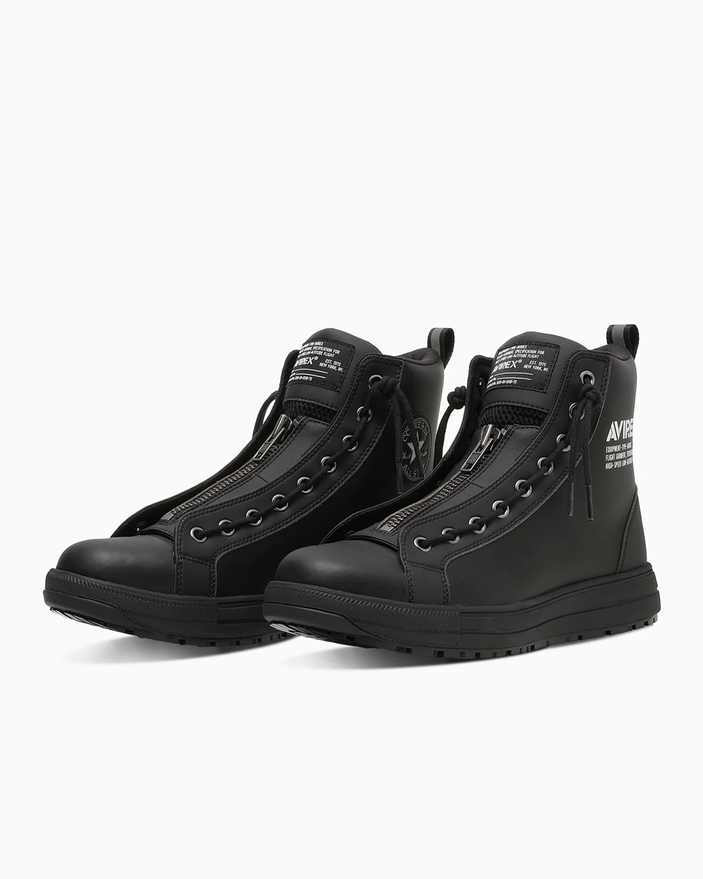 コンバース(33702770)ALL STAR PS Ⅱ CENTERZIP HI/AVIREX(限定) ブラック
