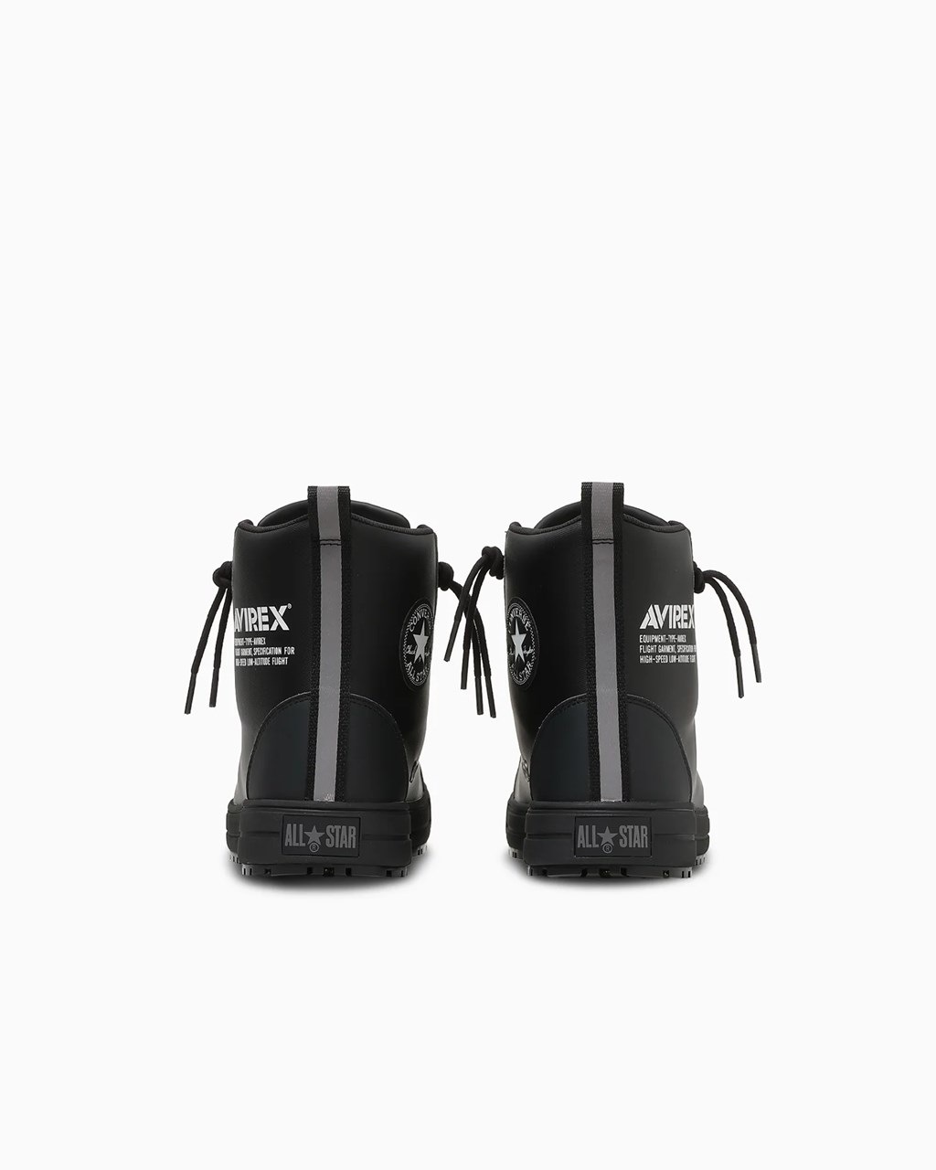 コンバース(33702770)ALL STAR PS Ⅱ CENTERZIP HI/AVIREX(限定) ブラック