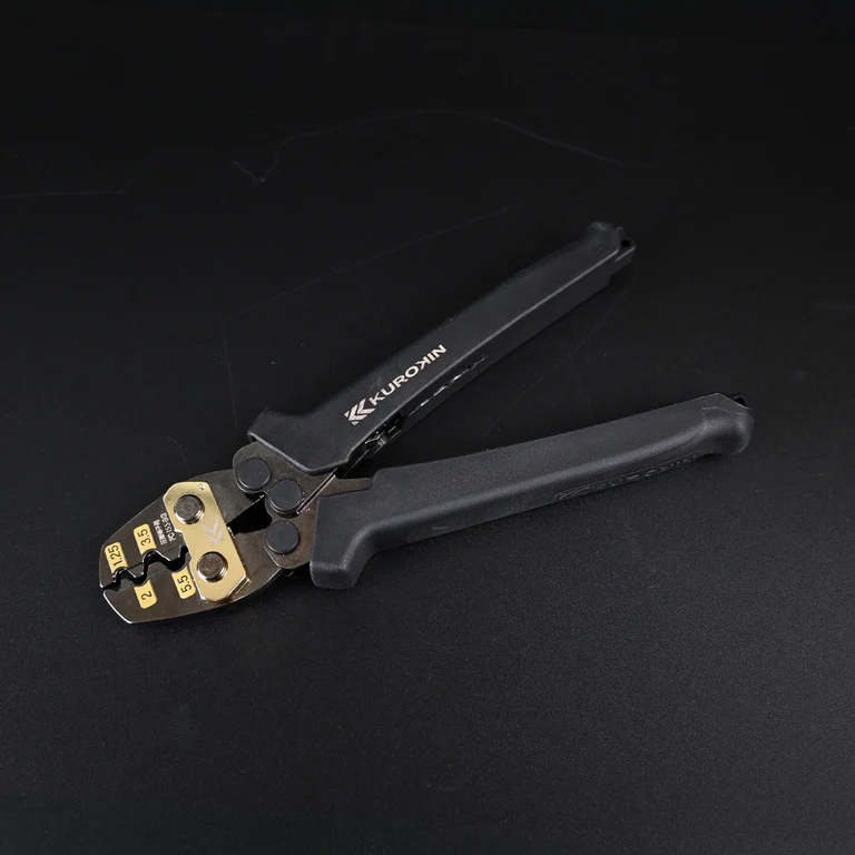 フジ矢(FC-15S-BG)圧着工具（裸端子・裸スリーブ用・黒金）