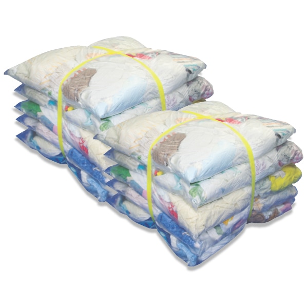 タオルウエス(リサイクル生地)　40kg梱包(4kg×5袋×2梱包)