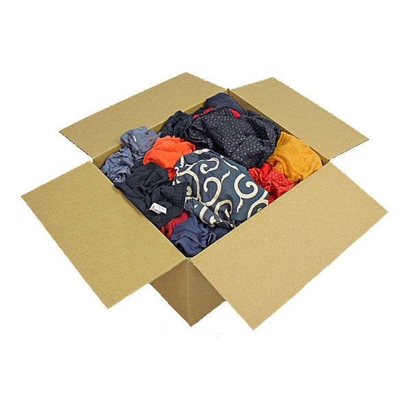 濃色綿ウエス(五色ウエス)　10kg/箱[2kg×5袋]