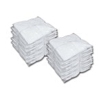 白メリヤスウエス(小)(新品生地)縫目無 40kg梱包/1kg×40袋|メリヤスウエス|ウエス