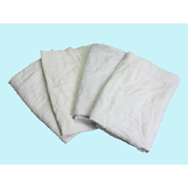 白ウエス(リサイクル生地)　20kg梱包/4kg×5袋