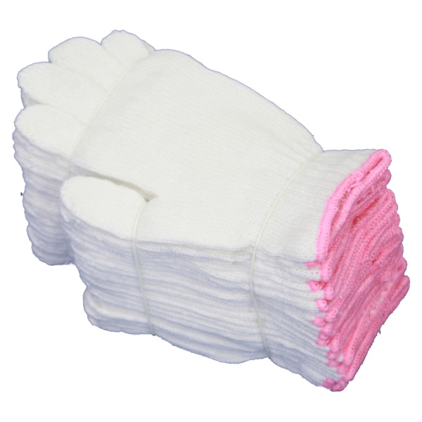 婦人用軍手 No.410さくら軍手:約500g 1ダース(12双) 作業用