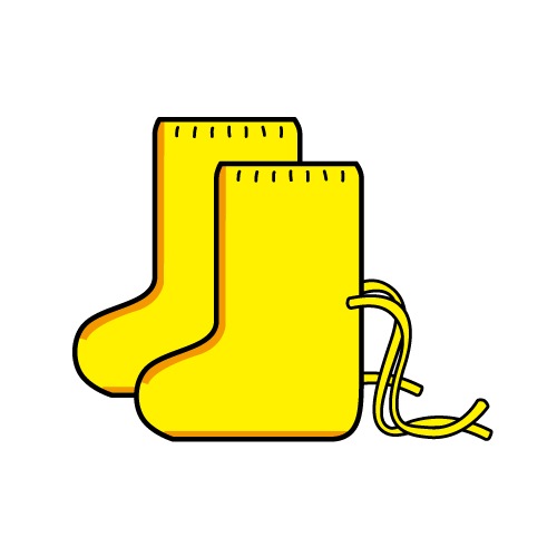 防護服用 シューズカバー(長) 10足セット C8000 バリアーマン