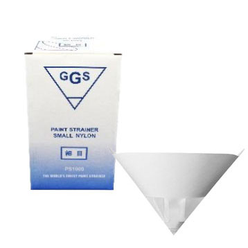 GGS ペイントストレーナー スモールナイロン PS1000 細目 100枚入|ストレーナー|塗料・塗装用品