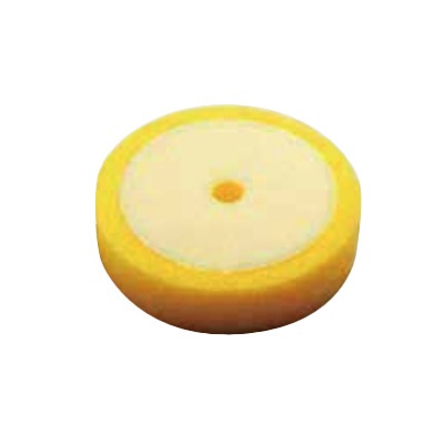 コンパクトツール ウレタンバフ 黄 φ80mm 220671|バフ・パッド|DIY・工具