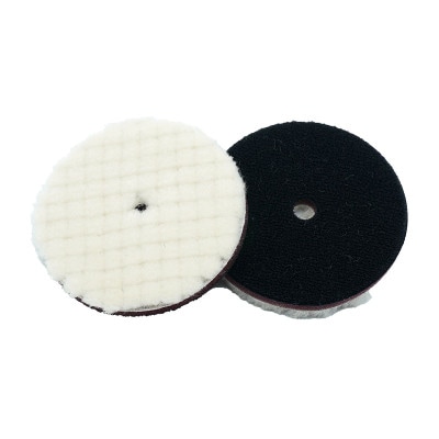 磨Detailing スリットショートウールバフ 3インチ ガラス・初期レンジ 磨-MG3-1 磨ディテーリング