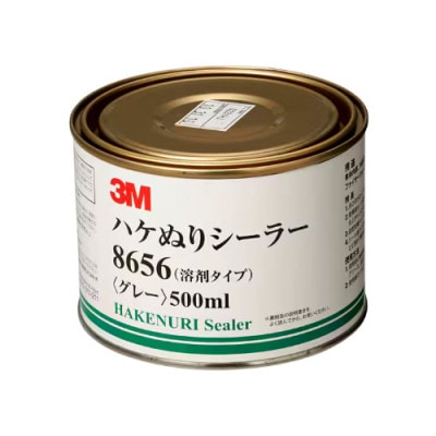 3M ハケぬりシーラー 8656 溶剤タイプ 500ml グレー|シーラー・シーリング剤|接着・補修・シーリング