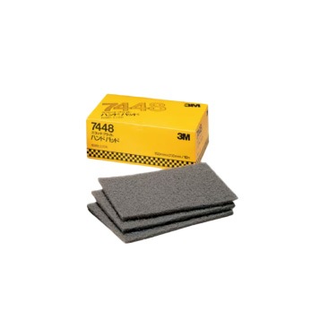 3M スコッチブライト 工業用パッド 7448 Ultra Fine 10枚入|手研ぎファイル・パッド|紙やすり・ペーパー・研磨材関連