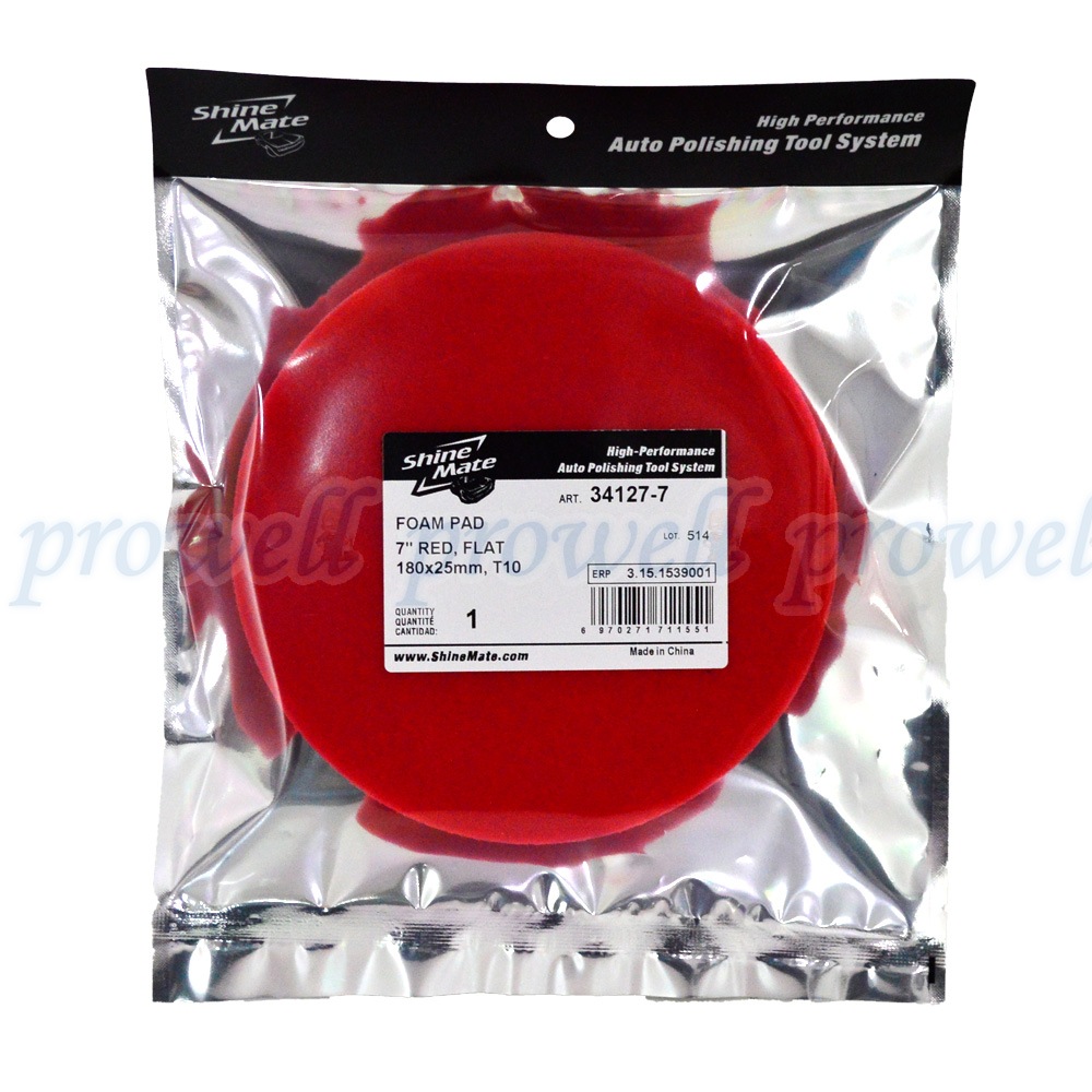 K&FP シャインメイト ソフトウレタンバフ T10 赤色 （100φ/150φ/180φ）