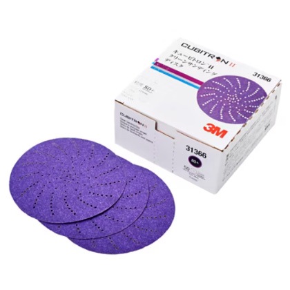 3M キュービトロン2 クリーンサンディングディスク 127mm 50枚
