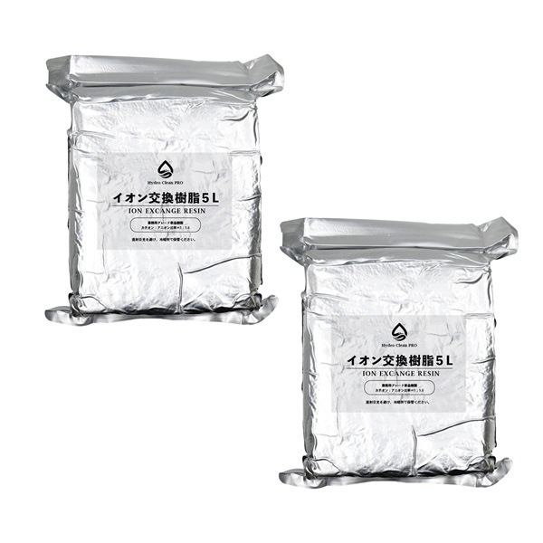 HydroCleanPRO イオン交換樹脂 （洗車用純水器用） 10L